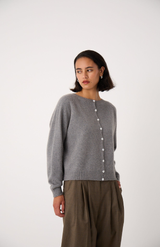 Francie Granite Dusk Cardigan