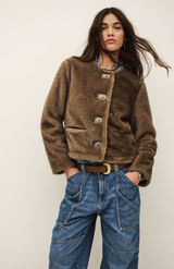 Ba&sh Basil Taupe Jacket
