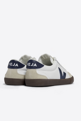 VEJA White Nautico Leather Volley Sneaker