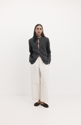 Harris Tapper Pewter Violetta Cardigan