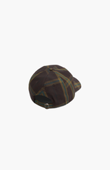 Camilla And Marc Espresso Check Winton Check Logo Cap