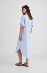 Laing Pale Blue Gillian Shirt Dress