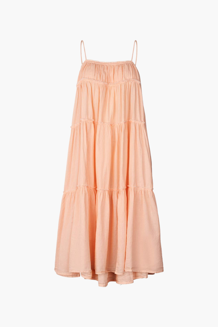 Rabens Saloner Tangerine Kadie Dress