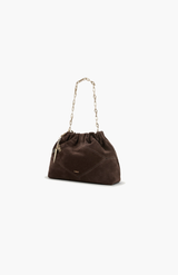 Ba&sh Chocolate Carryover Bag