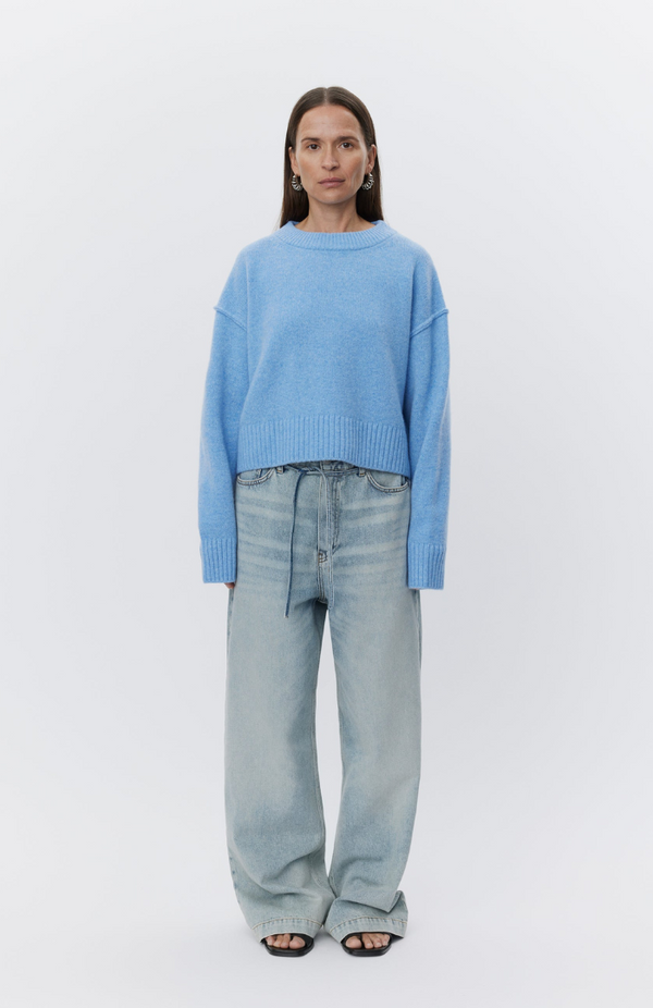 DAY Blue Melange Pullover