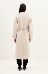Ba&sh Greige Kate Coat