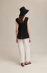 Marle  Black Nonna Hat