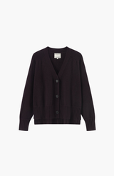 Aleger Eggplant Most Favourite Cardigan