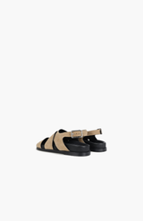Deadly Ponies Oat Suede Triton Sandal
