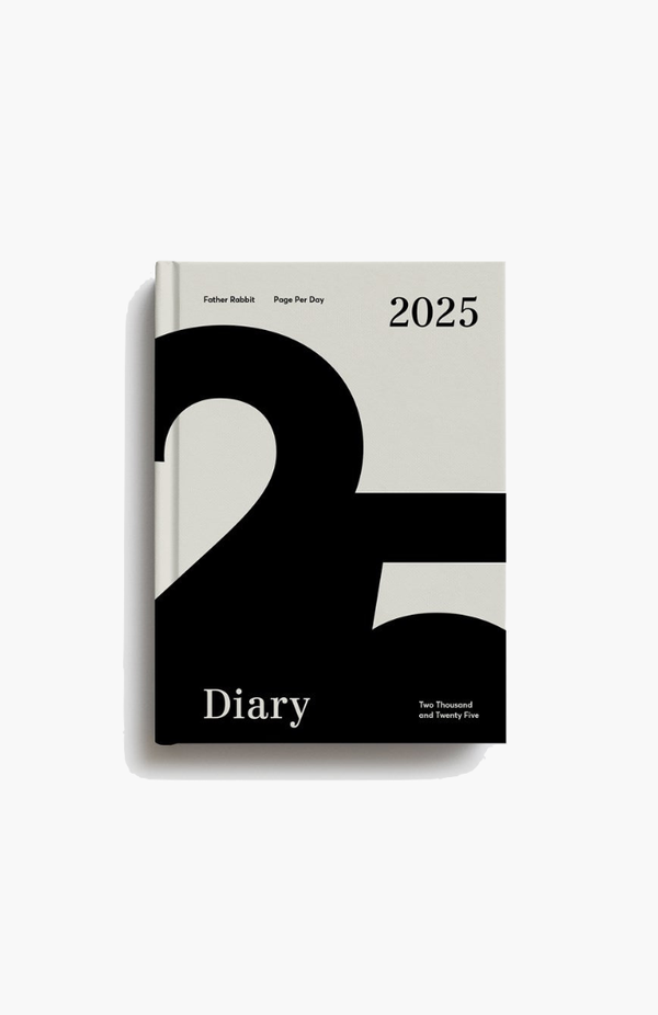 Father Rabbit Ivory 2025 Daily Diary