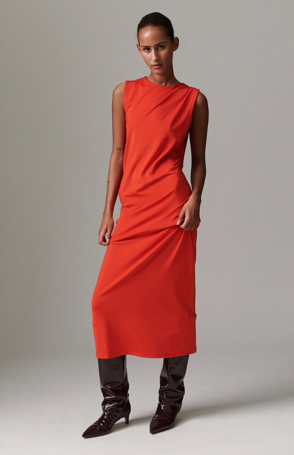 Day Fiery Red Marina Dress