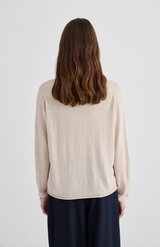 Laing Sand Liv V-Neck Cardigan