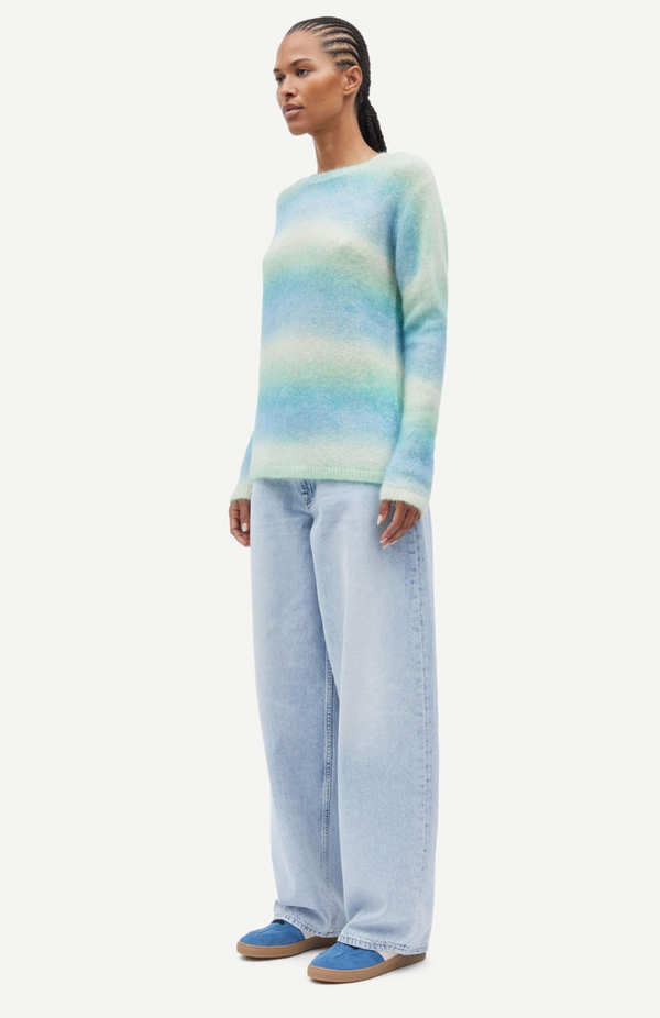 Samsøe Samsøe Mint Ombre Salilou Sweater