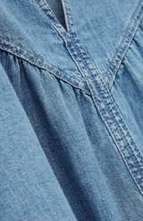 Ba&sh Light Used Blue Lay Blouse