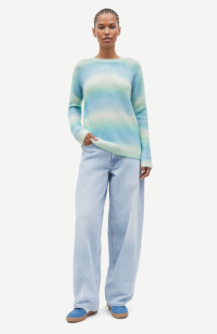 Samsøe Samsøe Mint Ombre Salilou Sweater