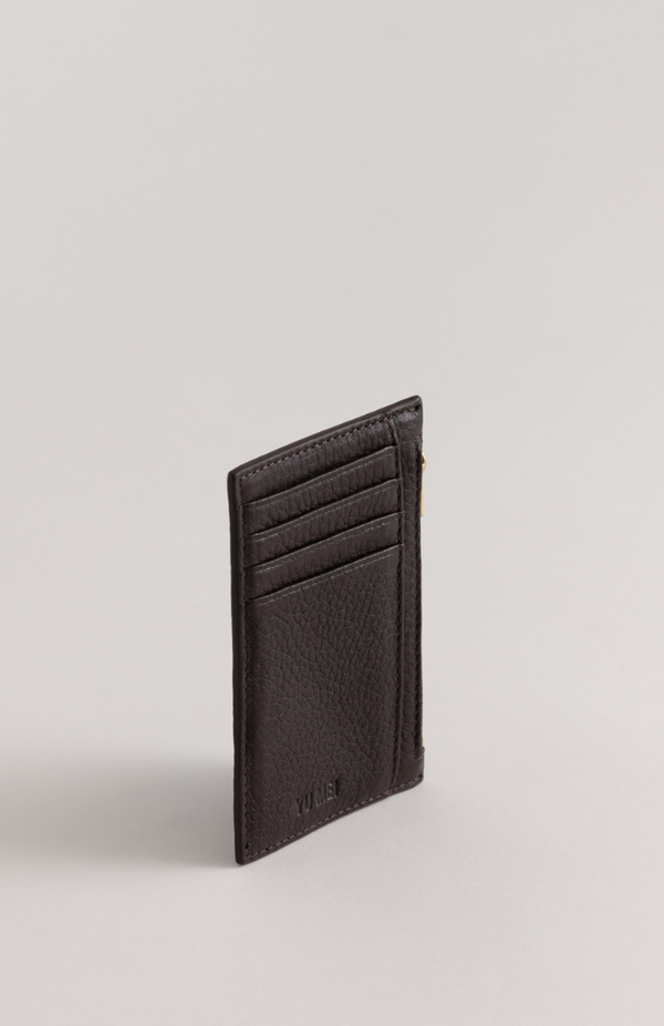 Yu Mei Molasses Deer Nappa Frank Cardholder