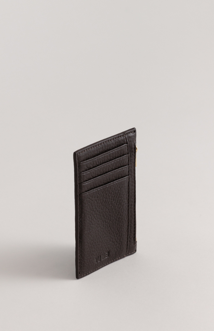 Yu Mei Molasses Deer Nappa Frank Cardholder