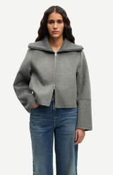 Samsøe Samsøe Gun Metal Mel. Sacleo Jacket