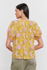 Velvet By Graham & Spencer Sunburst Lyra Top