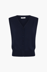 Morrison Navy Rhyan Knit Vest