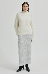 Second Female Silver Shimma Skirt