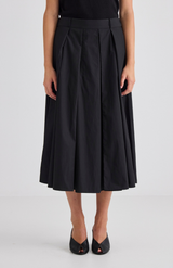 Laing Black Ellis Pleated Skirt
