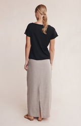 Marle Black Lill Knit Tee
