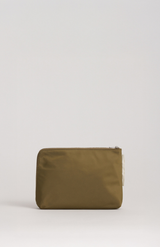 Yu Mei Fir Green Nylon Pouch