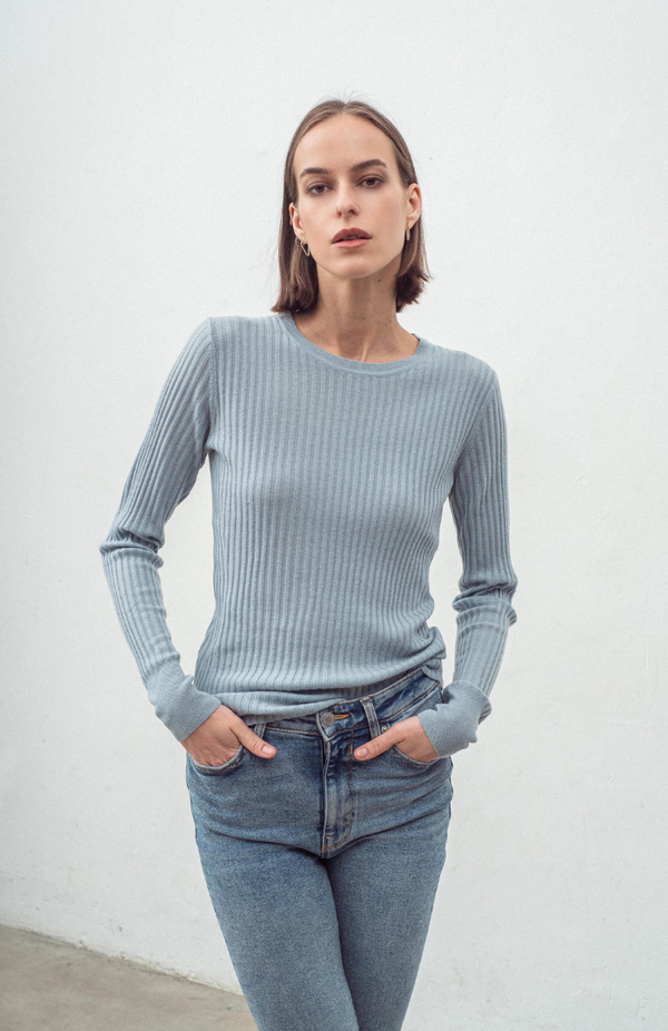 Aleger Chalk Blue N.311M Pullover