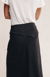 Marle Black Floriane Skirt