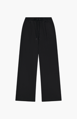 Rebe Black Relaxed Drawstring Trouser