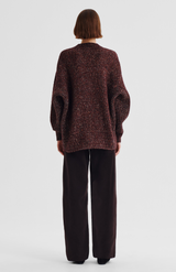 Morrison Boysenberry Zoe Knit Cardigan
