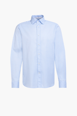 Fil Noir Light Blue Roma Linen Shirt