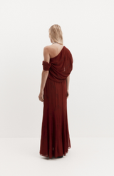 Harris Tapper Burgundy Lucille Dress