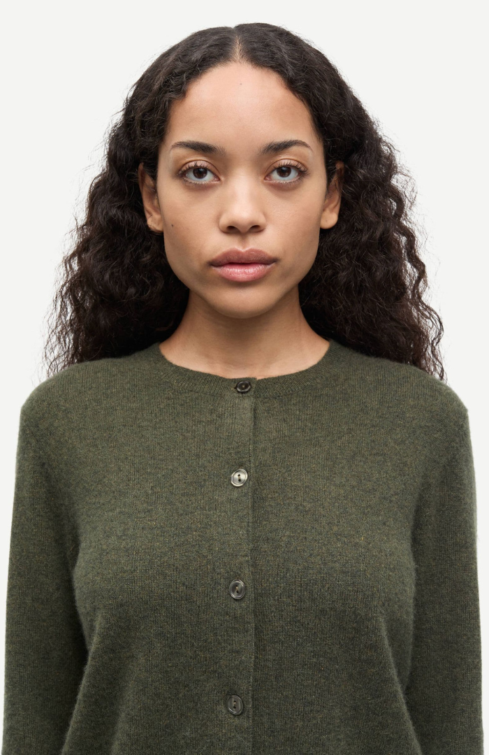 Samsøe Samsøe Dark Evergreen Saboston Cardigan