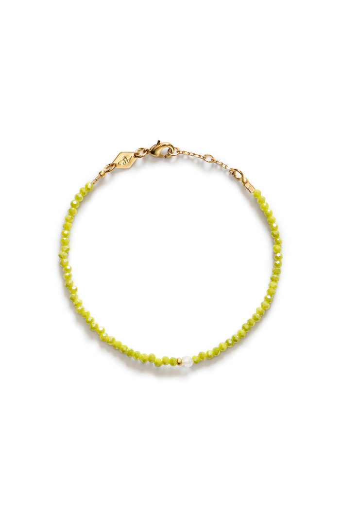 Anni Lu Pale Olive Cosmic Cactus Bracelet