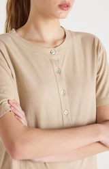 Absolut Cashmere Sand Nicolette Dress