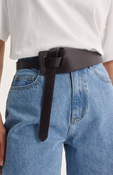 Morrison Chocolate Katya Leather Belt