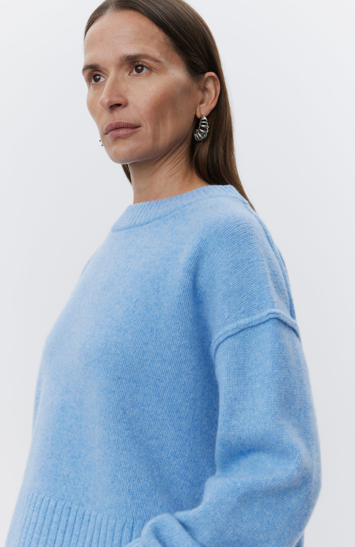 DAY Blue Melange Pullover