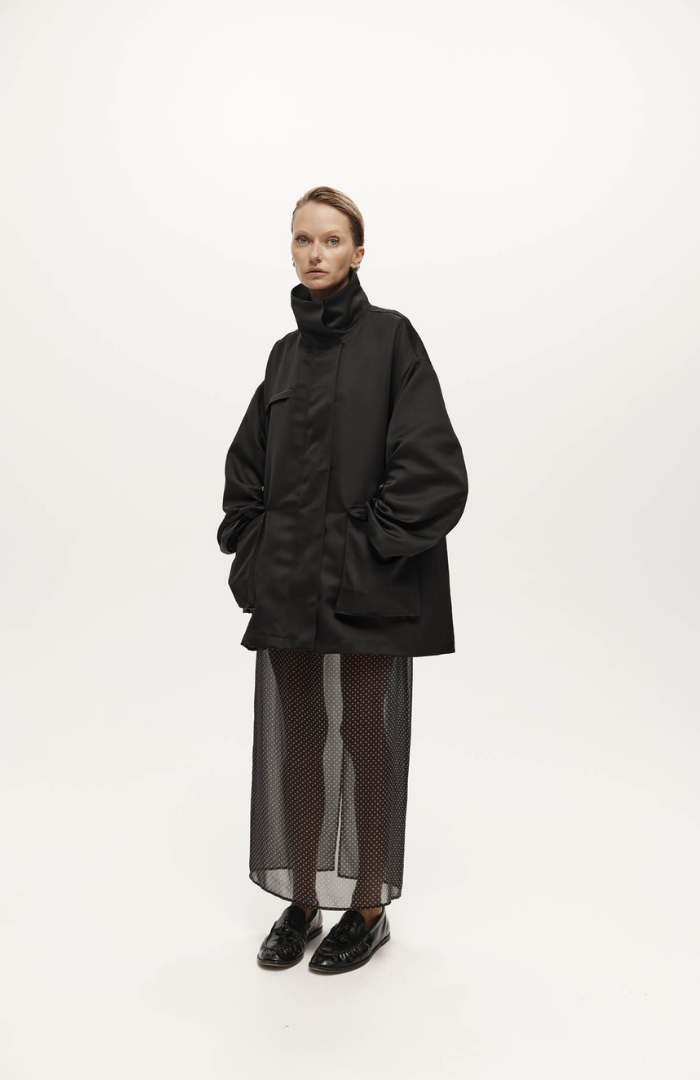 Harris Tapper Black Balmoral Parka