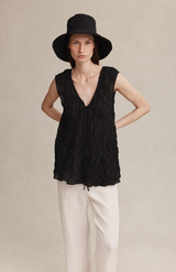 Marle  Black Nonna Hat