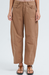 Transit Par-Such Nut Cotton Barrel Pant