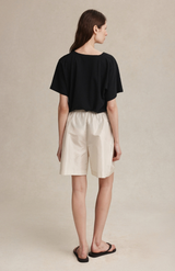 Marle Ivory Silk Nara Short