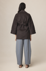 Marle Tapenade Wool Wes Coat
