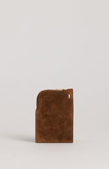 Yu Mei Cork Suede Greta Pouch