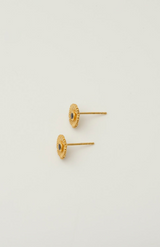 Charlotte Penman Gold Aristotle Black Spinel Studs