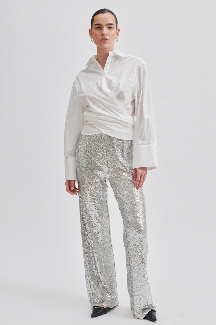 Second Female Pumice Stone Shine Trousers