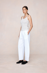 Marle Silver Cashmere Blend Sena Singlet