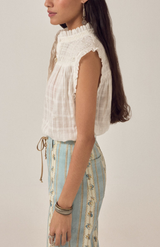 Maison Hotel Elvis Love Me Tender Sleeveless Blouse