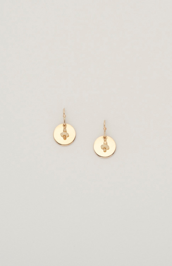 Charlotte Penman Gold Liquid Reflections Earrings